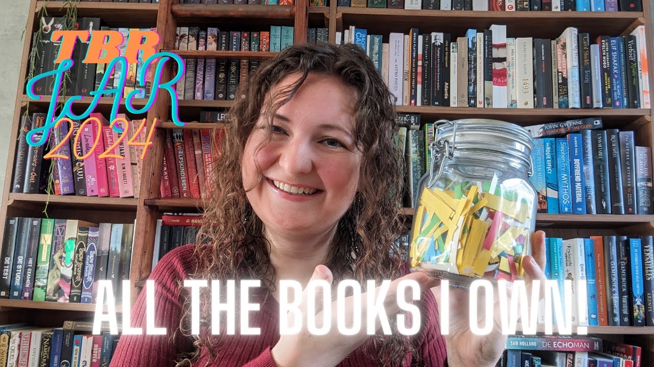TBR Jar 2024 ~ Trying to read all the physical books I own!