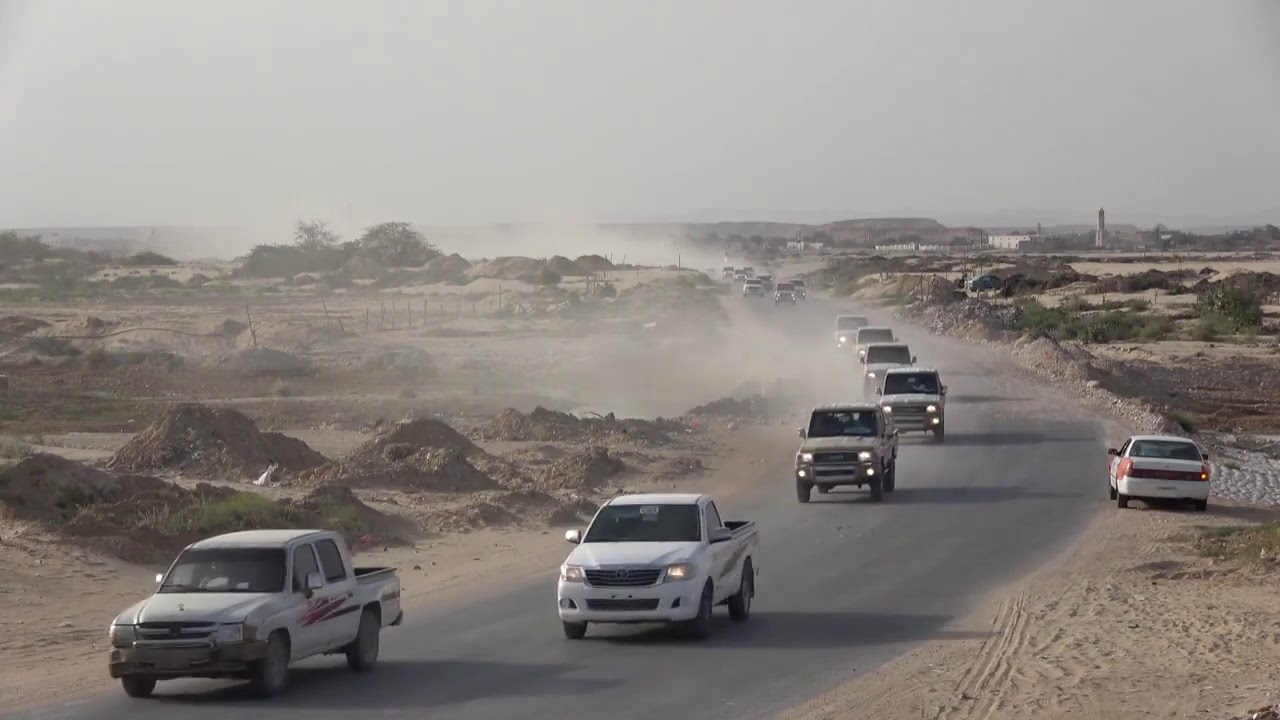 أكبر موكب للشيخ علي سالم الحريزي في المهرة  HD