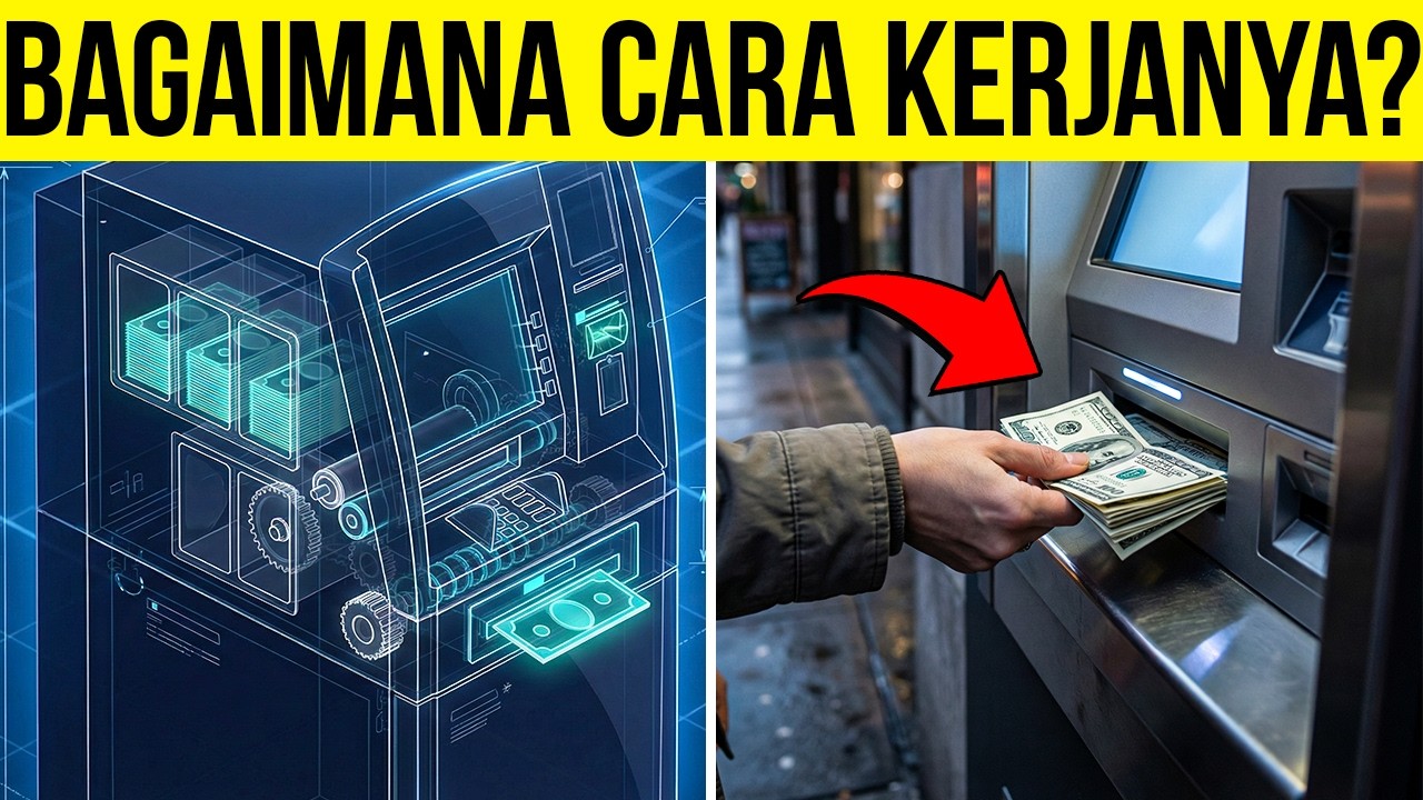 Bagaimana Mesin ATM Tahu Persis Berapa Banyak Uang Yang Harus Diberikan?