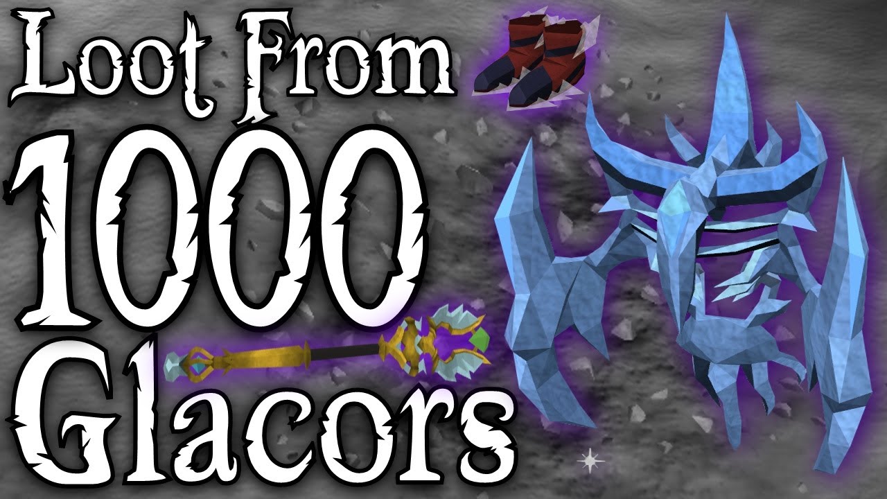Runescape 3 - Loot From 1000 Glacors