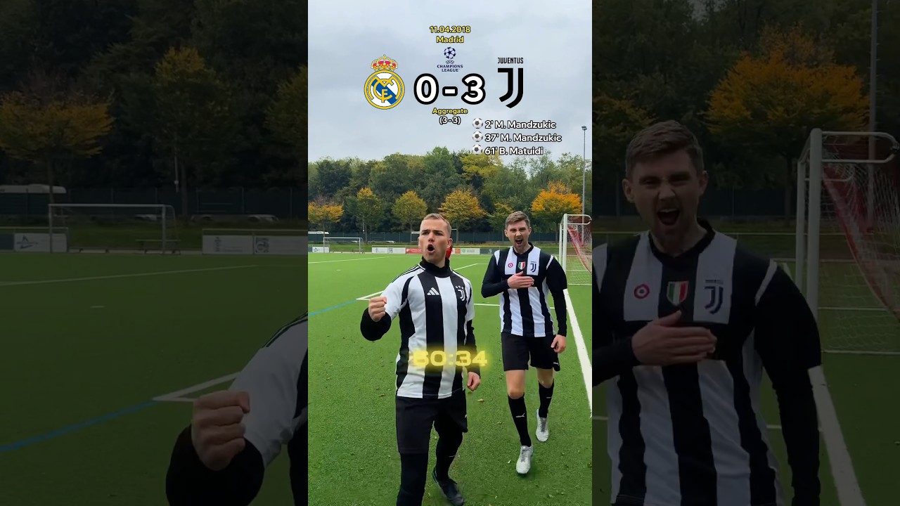 Robbed in Madrid: Juve&lsquo;s Heartbreak After Epic Comeback 😢 #championsleague #juventus #football