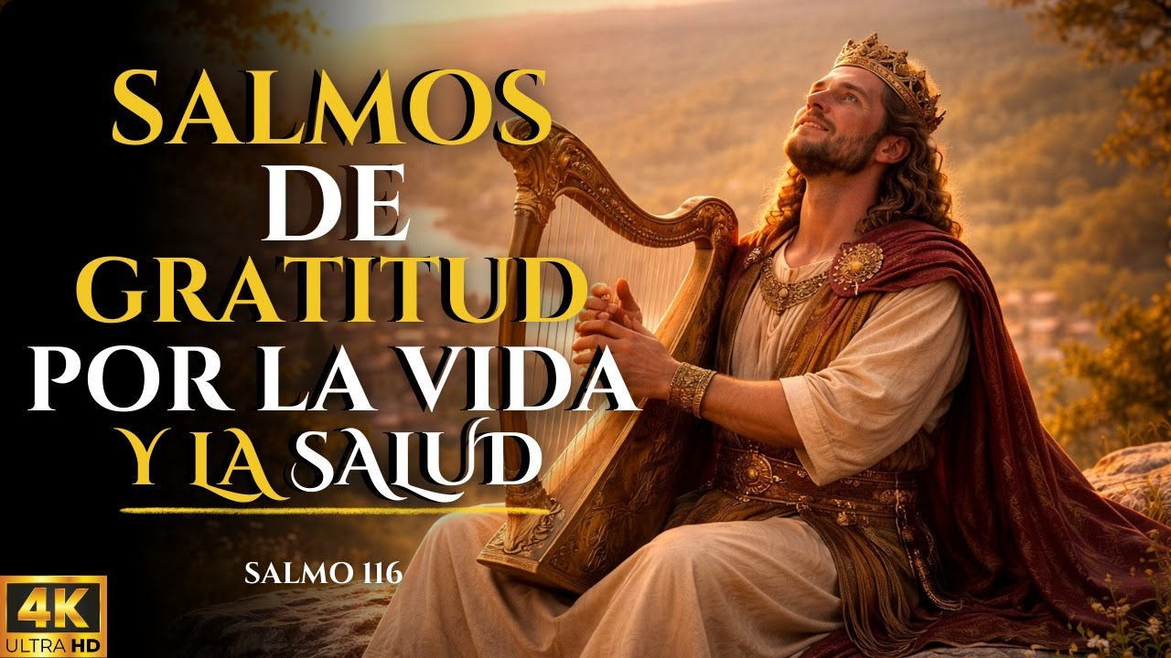 Escucha el Salmo Más Poderoso como lo Canto David | ALMA MIA BENDICE AL SEÑOR #salmos
