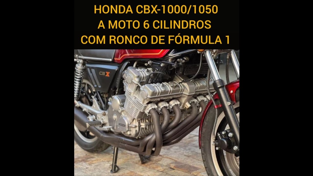 HONDA CBX-1000/1050 - 6-ЦИЛИНДРОВЫЙ МОТОЦИКЛ СО ЗВУКОМ ФОРМУЛЫ-1!!