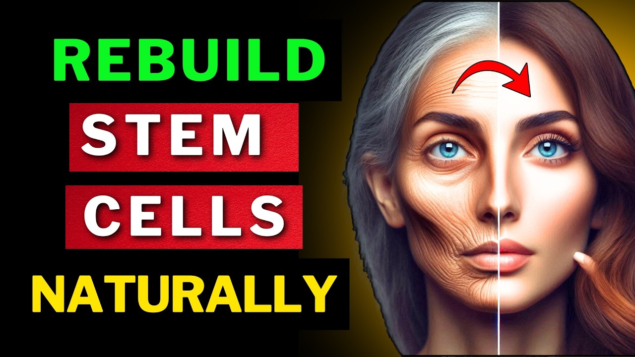6 Powerful Vitamins to Boost Stem Cells Naturally.!