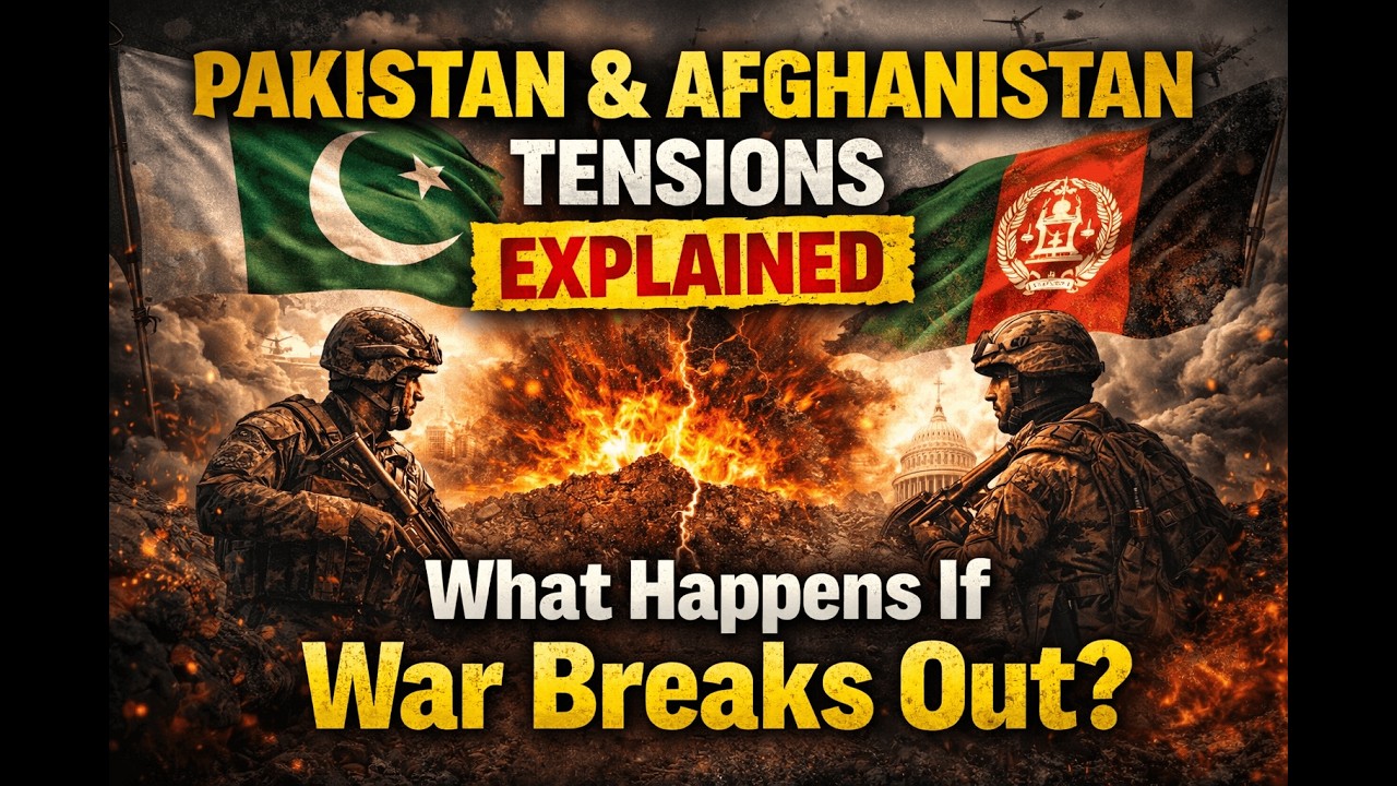 Pakistan & Afghanistan Tensions EXPLAINED — What Happens If War Breaks Out?