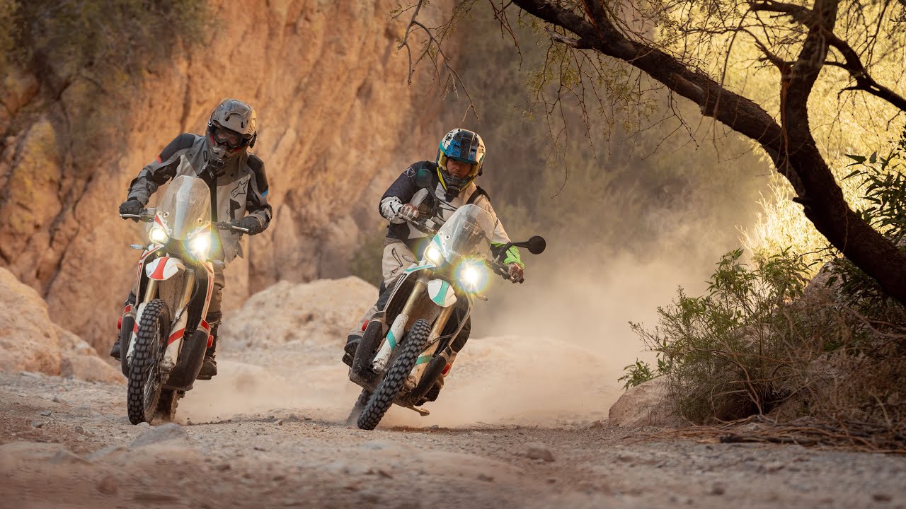 Pushing through Arizona's Superstition ￼ Mountians