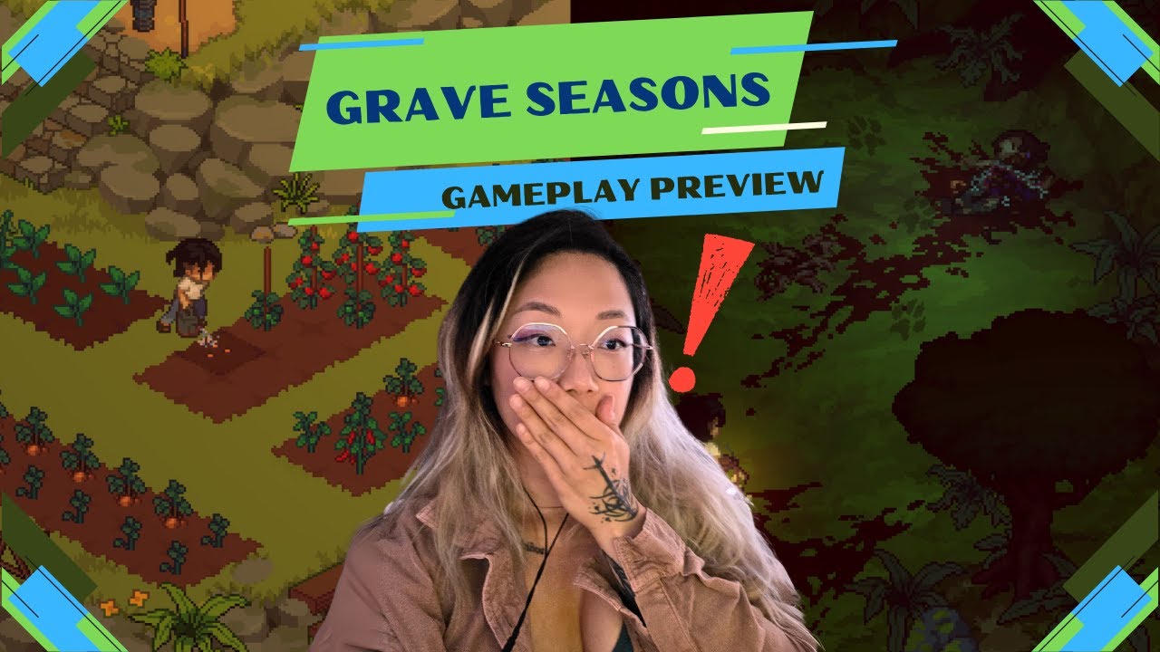 A Cozy Murder Mystery Farming Sim Game?? | Grave Seasons