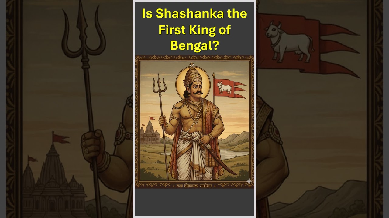 Is Shashanka the First King of Bengal?