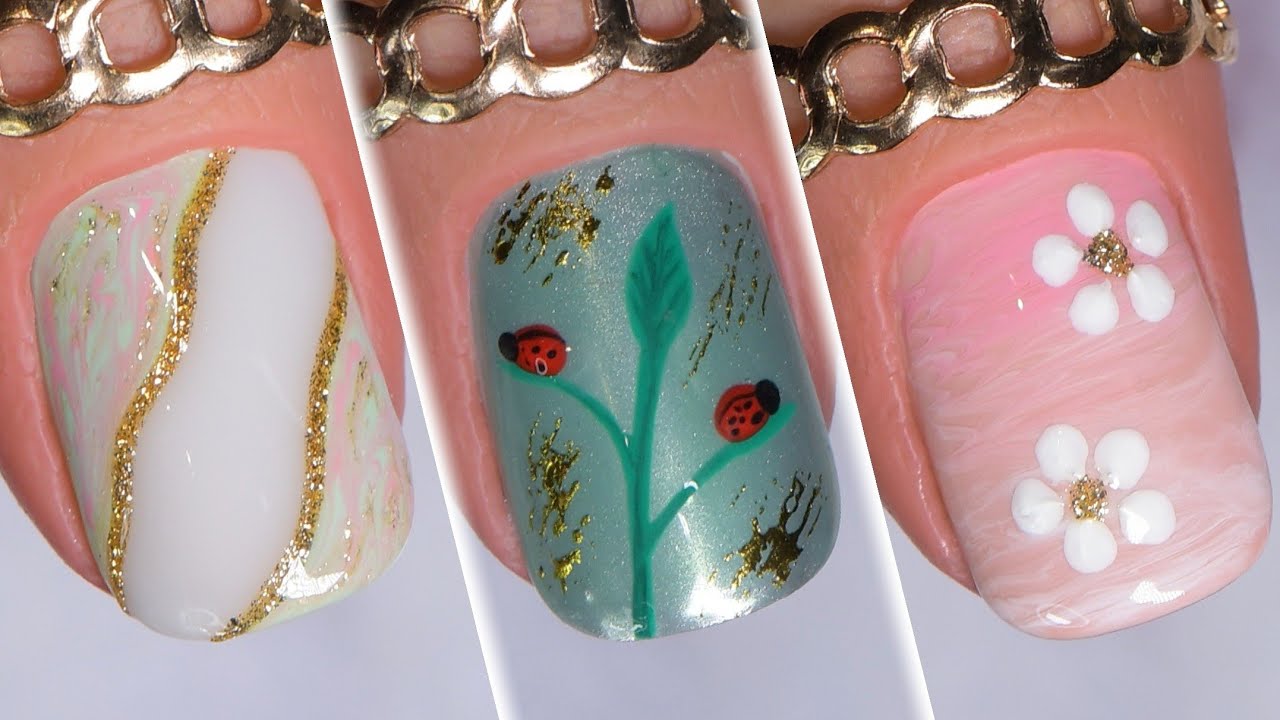 Easy Spring 2025 Nail Art Designs For Short Nails | New Nail Tutorial Compilation