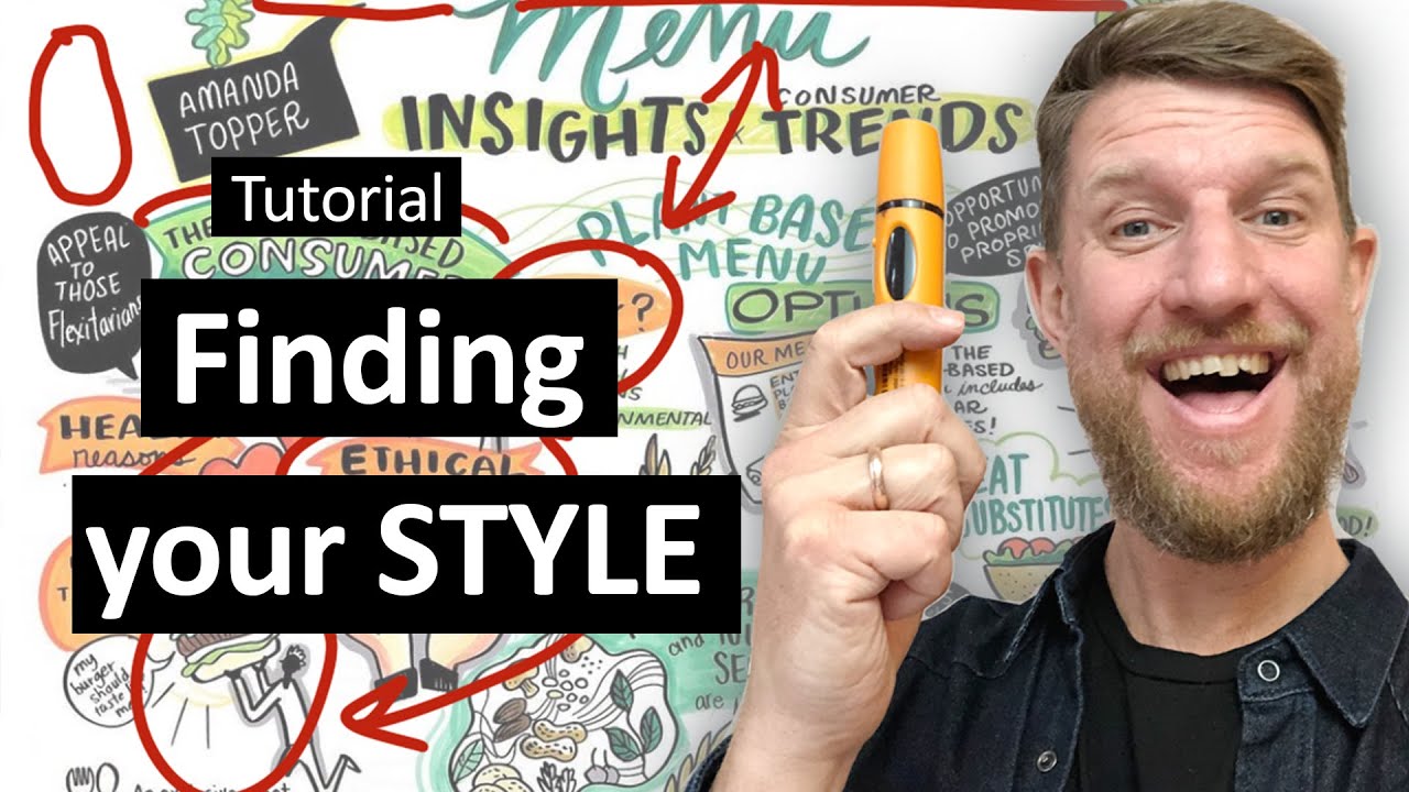 Graphic Recording Tutorial 29 - Find your own Style