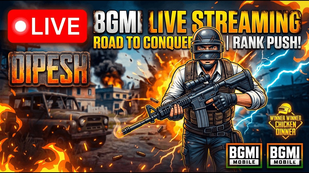 PLAYERUNKNOWN'S  BATTLEGROUNDS Mobile Gamming Live BGMI INDIA @chanchal113