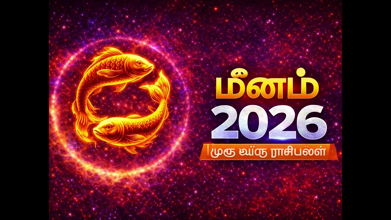 மீனம் 2026 ராசிபலன் | 1 மணி நேர முழு வருட பலன்கள் | Guru Peyarchi | Sani | Rahu Ketu