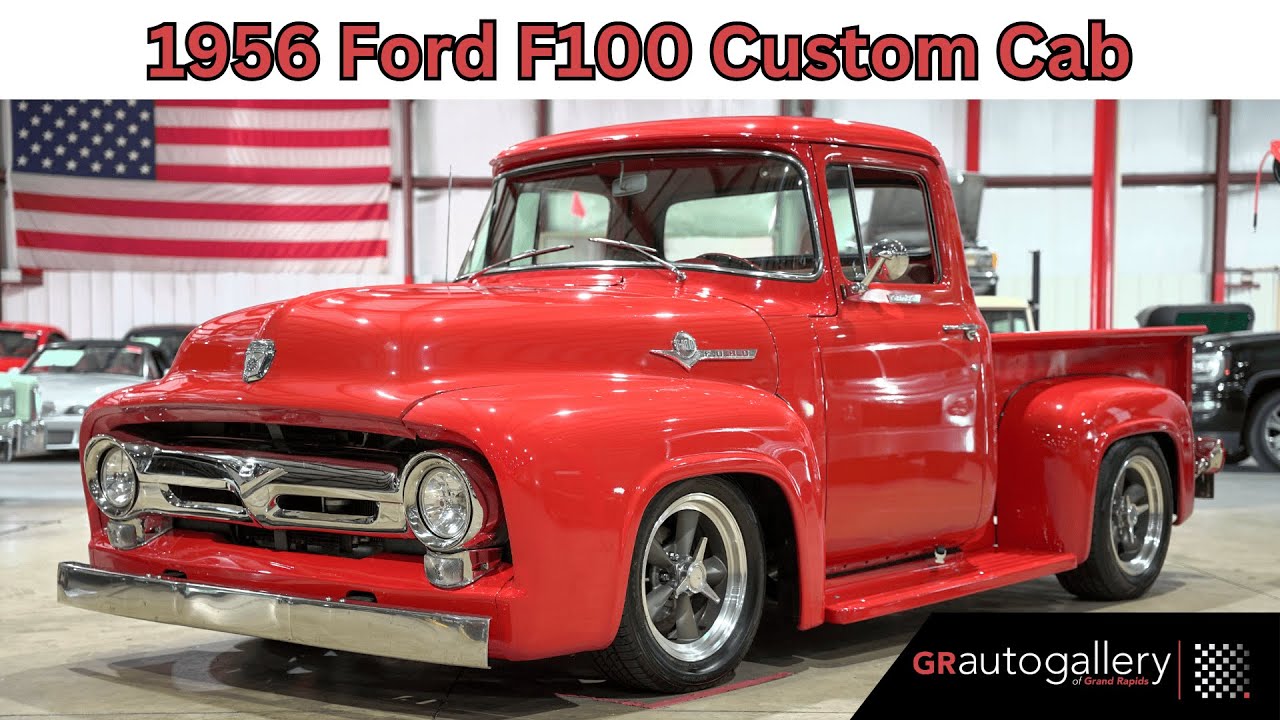 1956 Ford F100 Custom Cab For Sale - Walk Around