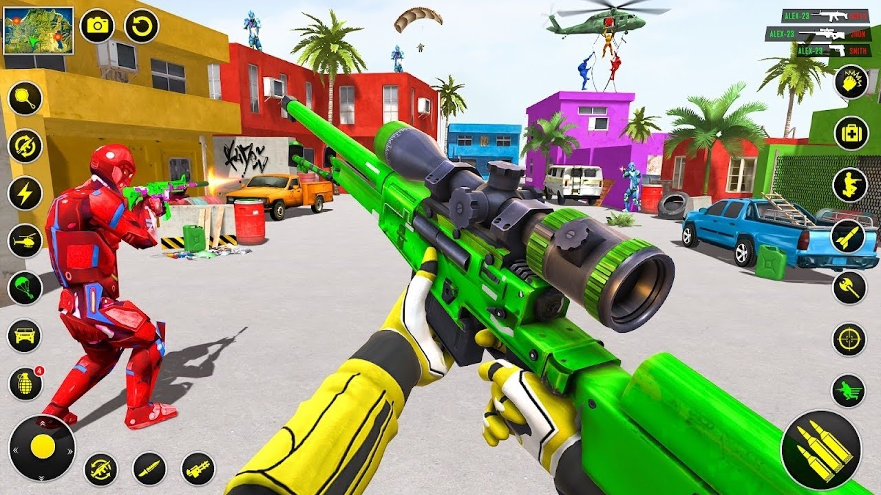 FPS Robot Shooter Strike Anti-Terrorist Shooting🚁🪂 New #2026​ Update  Android GamePlay #fps 