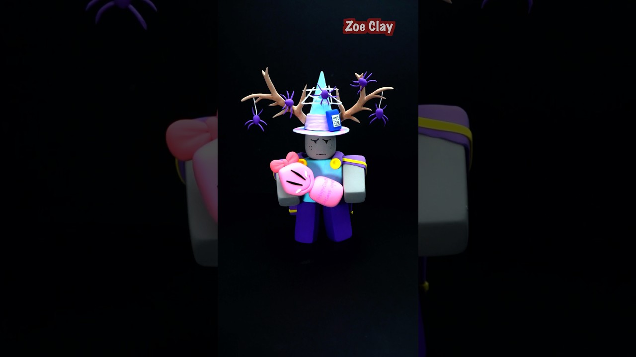 Forsaken 007n7 226w6,pr3typriincess's parent🥰#forsaken #roblox #clay #art #diy #shorts #games