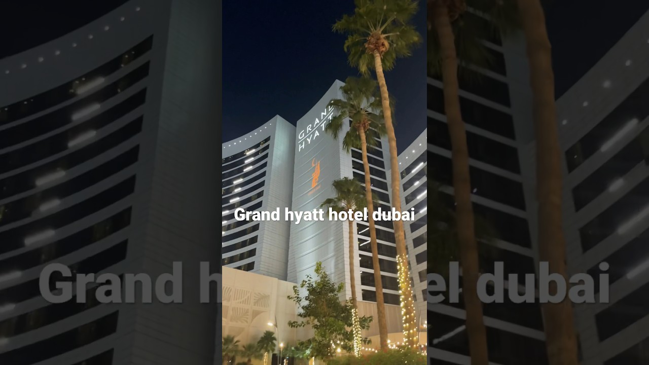 Grand hyatt hotel dubai #dubai #grandhyatt