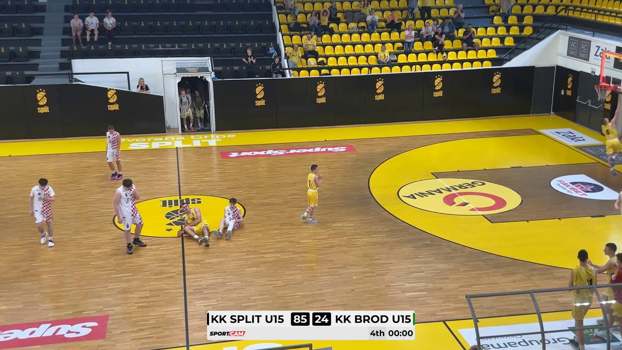 KK Split u15 vs KK Brod u15 - Jedinstvena Liga 2025