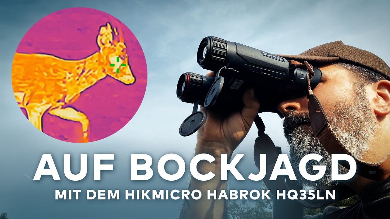 Bockjagd: Erfolgreiche Pirsch auf einen abnormen Spie&szlig;er | Hikmicro Habrok ausprobiert