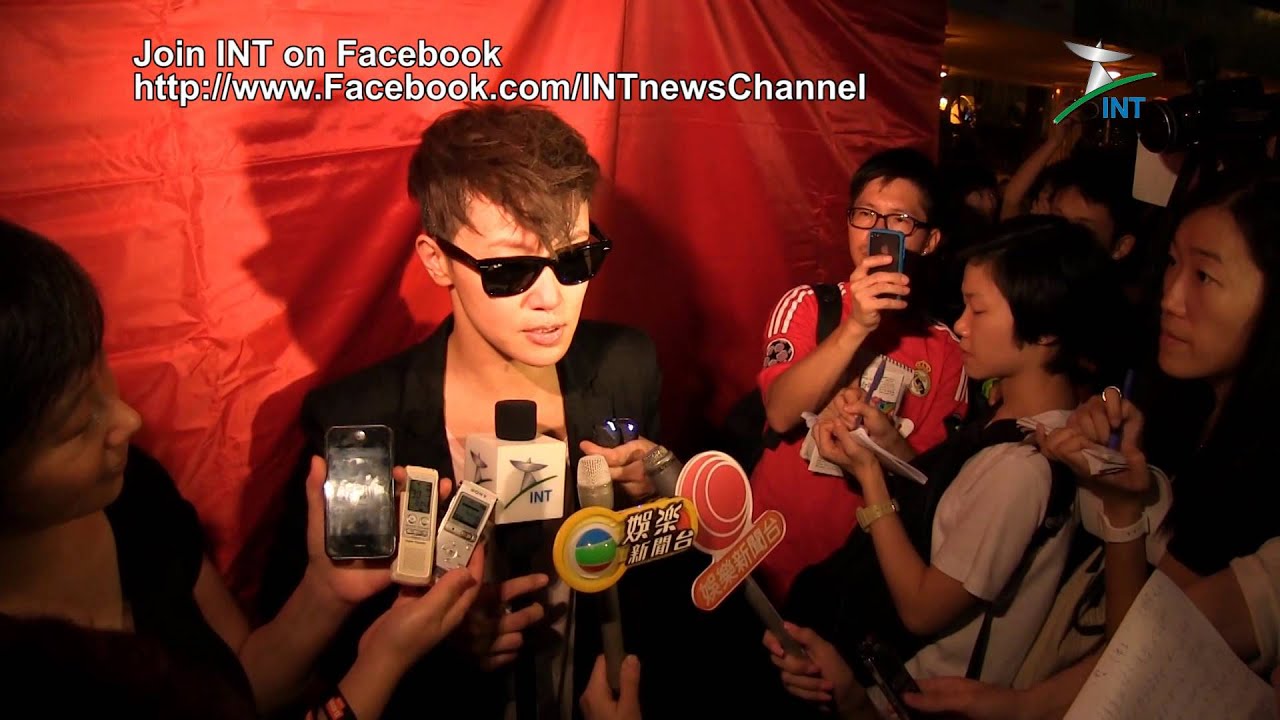2012.11.10 - 二零一二年香港同志遊行 藝人何韻詩「出櫃」後接受訪問