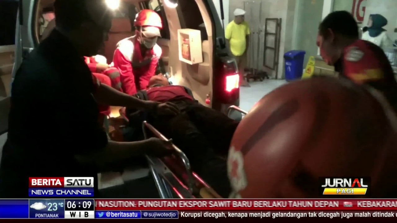 Korban Bentrok di Slipi Alami Luka dan Sesak Nafas