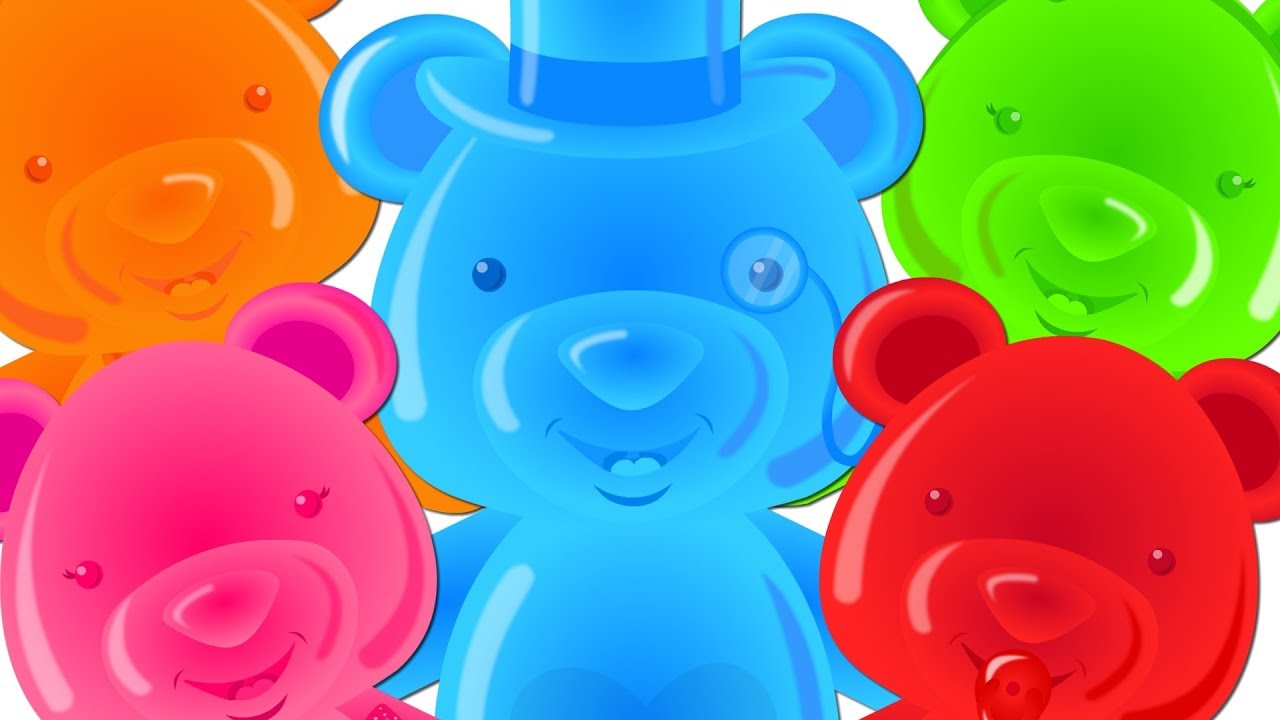 Five Little Bears | Kindergarten Songs And Videos For Babies by Kids Tv