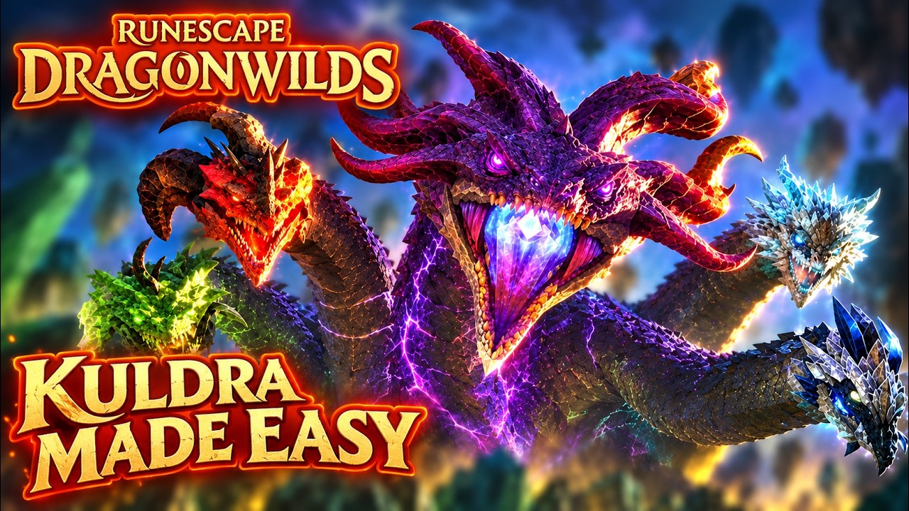 KULDRA MADE EASY!  Best Way to Defeat Kuldra | RuneScape Dragonwilds
