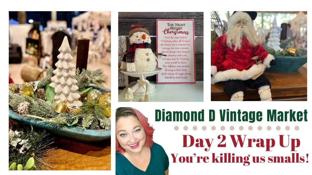 Day 2 Wrap Up from Diamonds in the Rust Vintage Market, Jacksonville, FL.