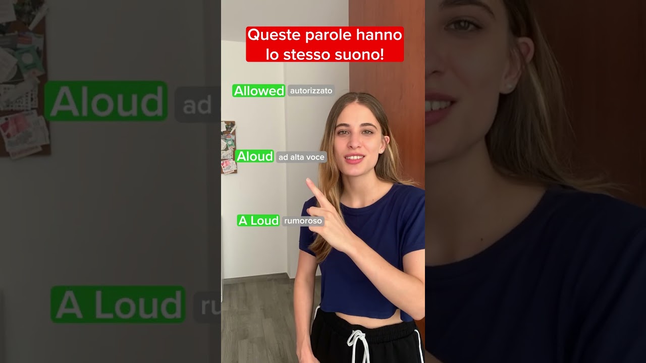 Allowed, aloud, a loud… e il tuo cervello fa logout 😵‍💫😂