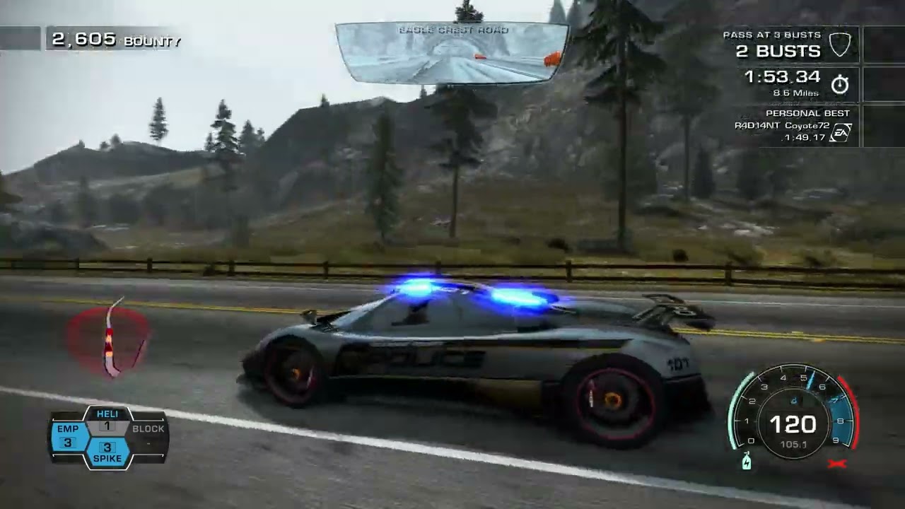 Need For Speed Hot Pursuit Remastered/Arms Race with Pagani Zonda Cinque