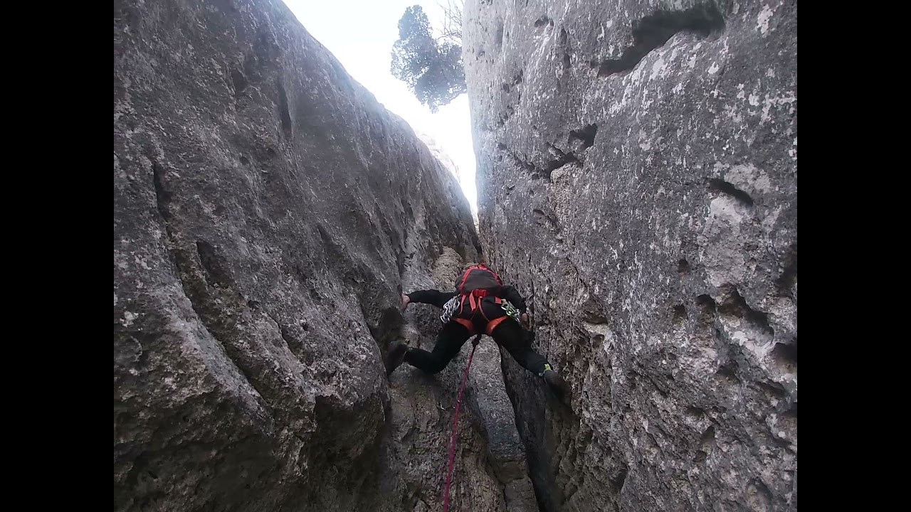 Tentative de grimpe aux trois pucelle - Grenoble