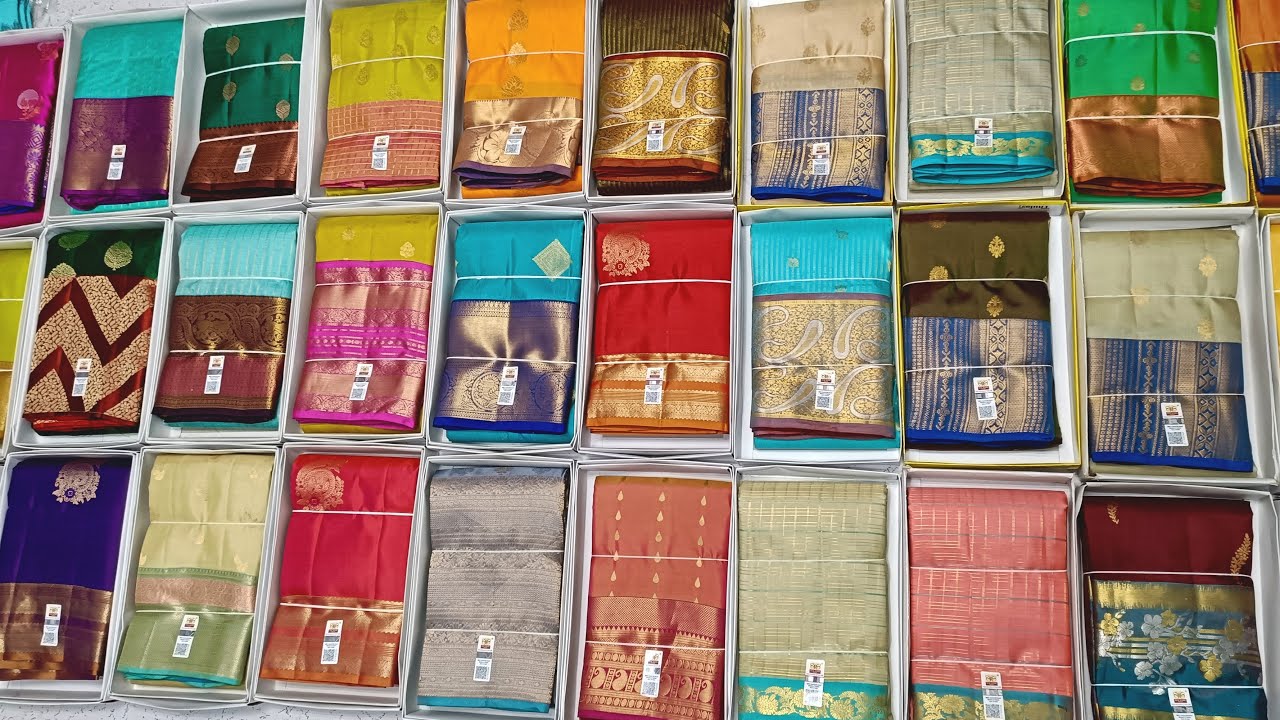 80% Offer😍 Handloom Kanchi Korvai PureSilk Sarees  Silk mark - 4999 Booking - 7092124211 #Sareelive