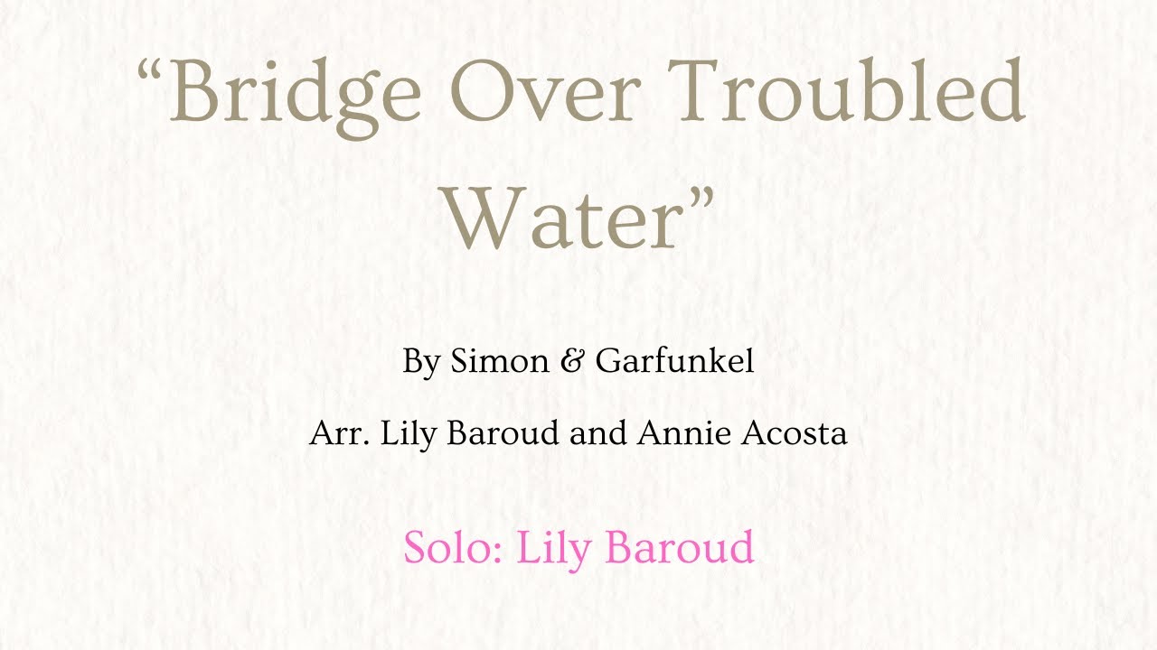 Bridge Over Troubled Water by Simon & Garfunkel - A cover by Take Note A Cappella