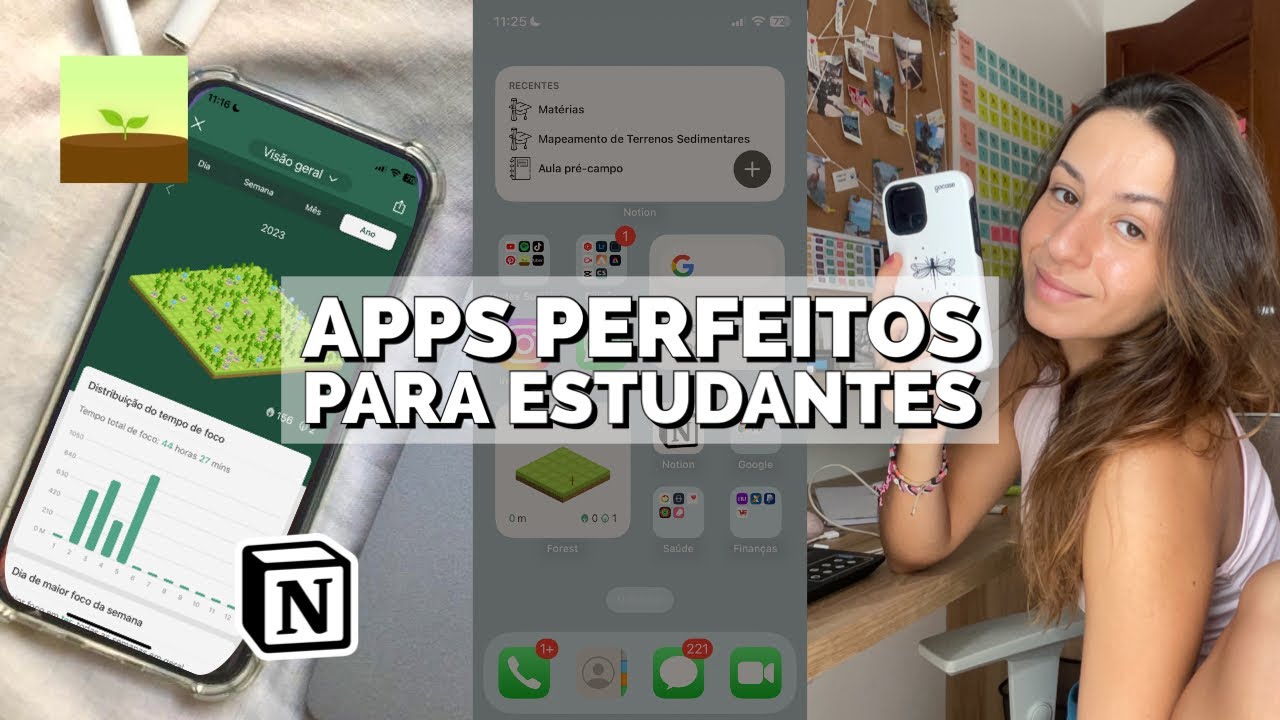 APLICATIVOS NECESS&Aacute;RIOS PARA TODO ESTUDANTE + Dicas de como usar o Forest com o M&eacute;todo Pomodoro.