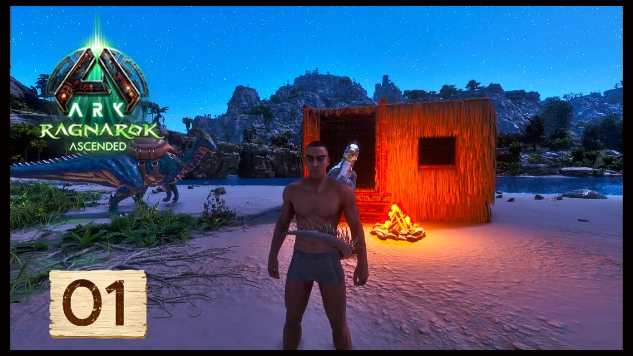 DEBUT DE MON AVENTURE SUR ARK ASCENDED RAGNAROK ! [EPISODE 1]🔥