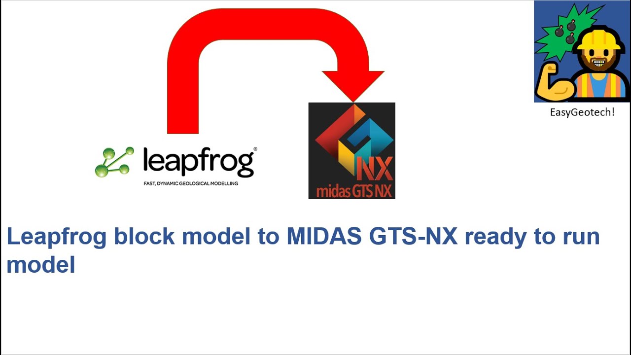 Importing Leapfrog block model to GTS-NX