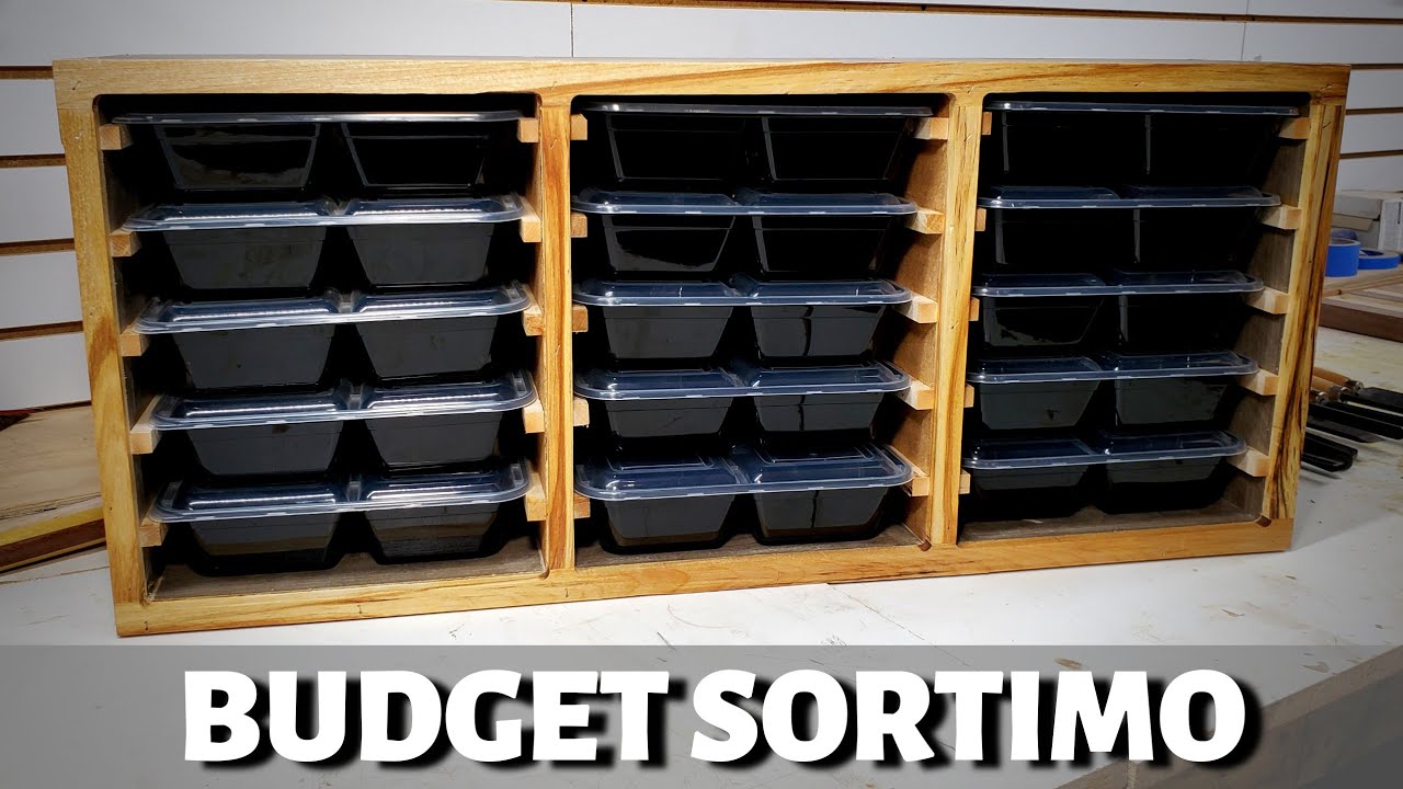 CHEAPEST DIY SMALL PARTS STORAGE ORGANIZER