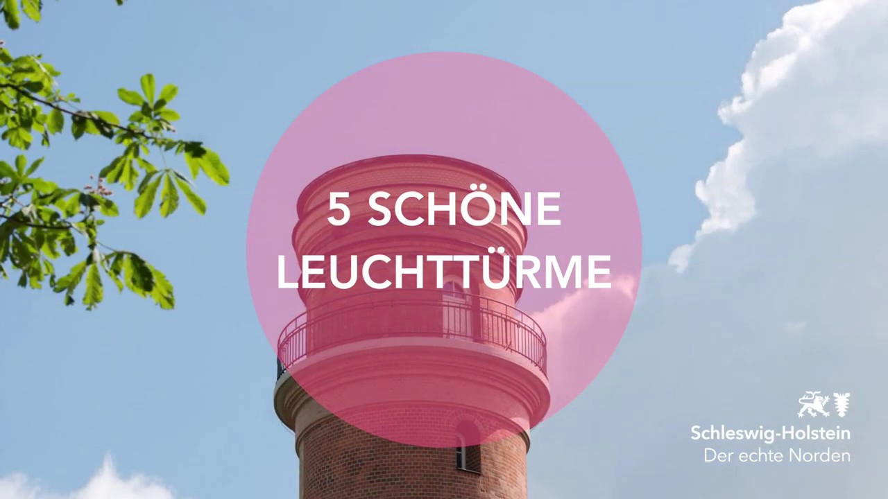 5 faszinierende Leuchttürme in Schleswig-Holstein