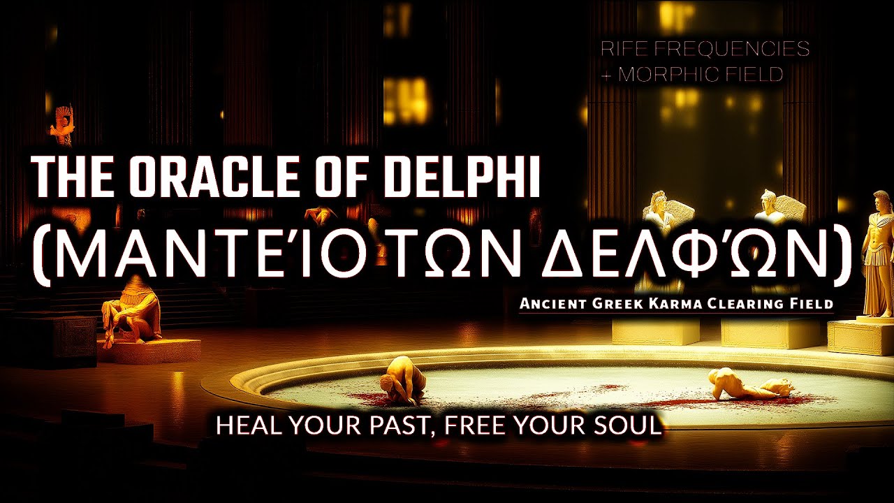 The Oracle of Delphi (&Mu;&alpha;&nu;&tau;&epsilon;ί&omicron; &tau;&omega;&nu; &Delta;&epsilon;&lambda;&phi;ώ&nu;) | Rife Frequencies+ Morphic Field Ancestral Karma Clearing