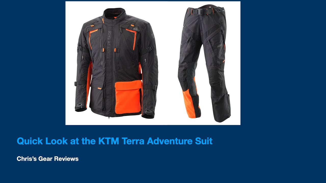2021 KTM Terra Adventure Suit Quick Look review