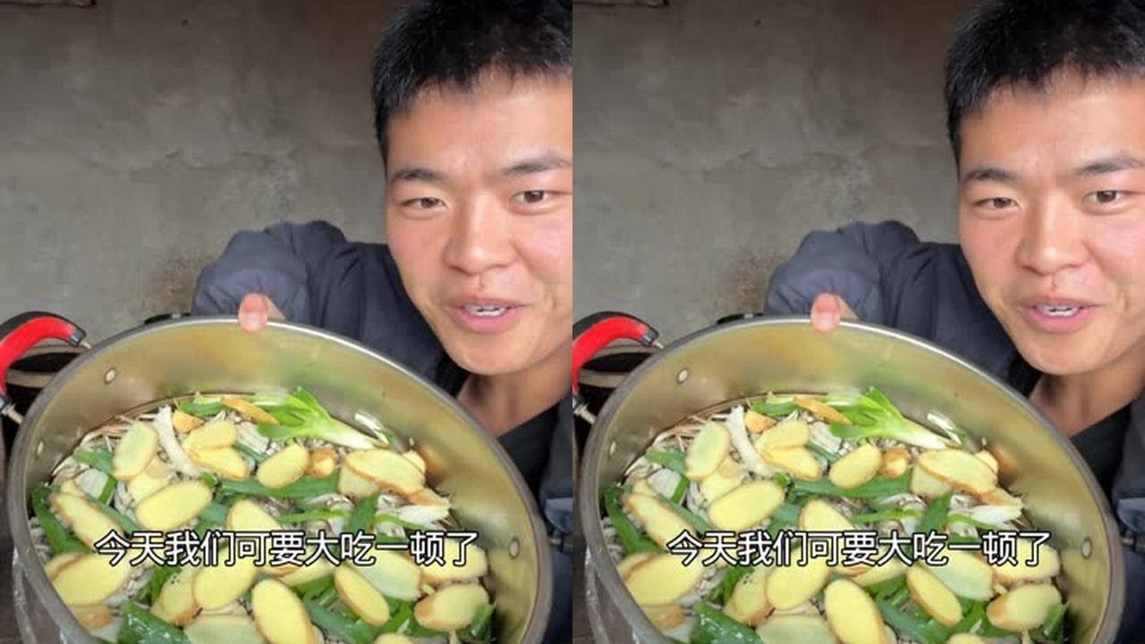 家里人第一次吃螃蟹
