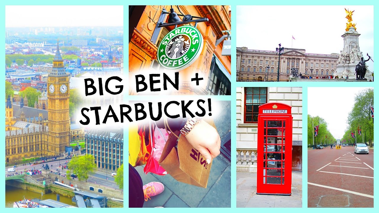 BIG BEN, STARBUCKS + SHOPPING!!