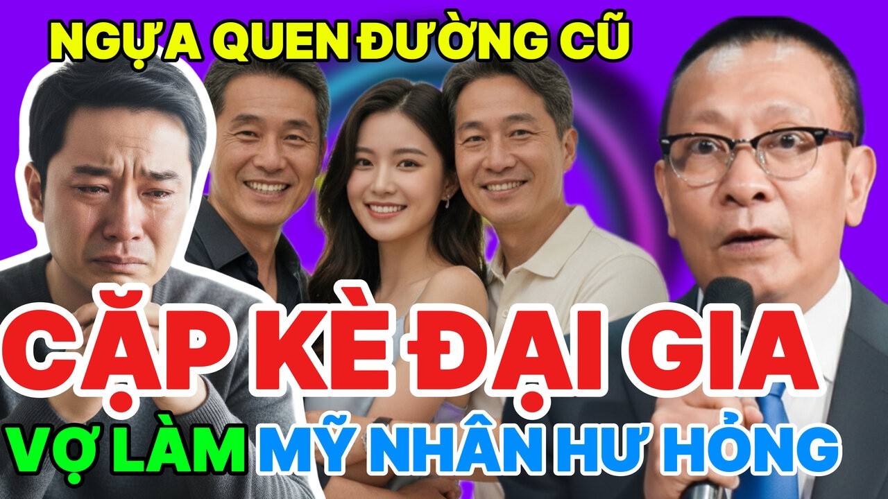NGỰA QUEN ĐƯỜNG CŨ - VỢ LÀM MỸ NHÂN CỦA ĐẠI GIA - TÂM SỰ CÙNG VĂN SÂM - TÂM SỰ TRẠM DỪNG