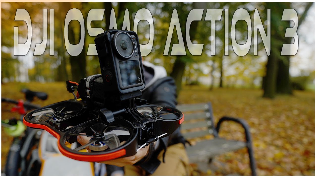DJI ACTION 3 na dronie FPV