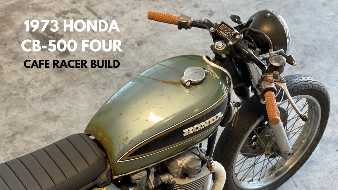 CB500 Cafe Racer 1973 года выпуска