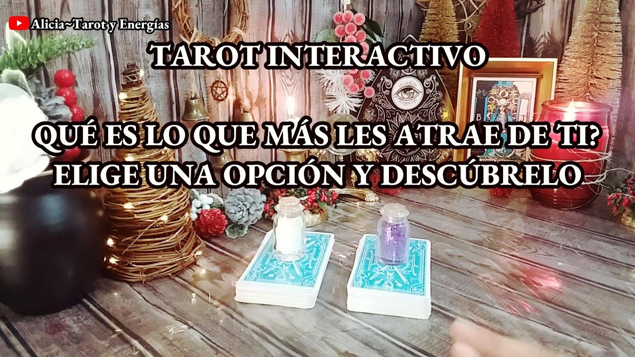 ✨Qué es lo que más les Atrae de Ti?😏❣ Elige una Opción y Descúbrelo 🔮 #tarot Interactivo✨