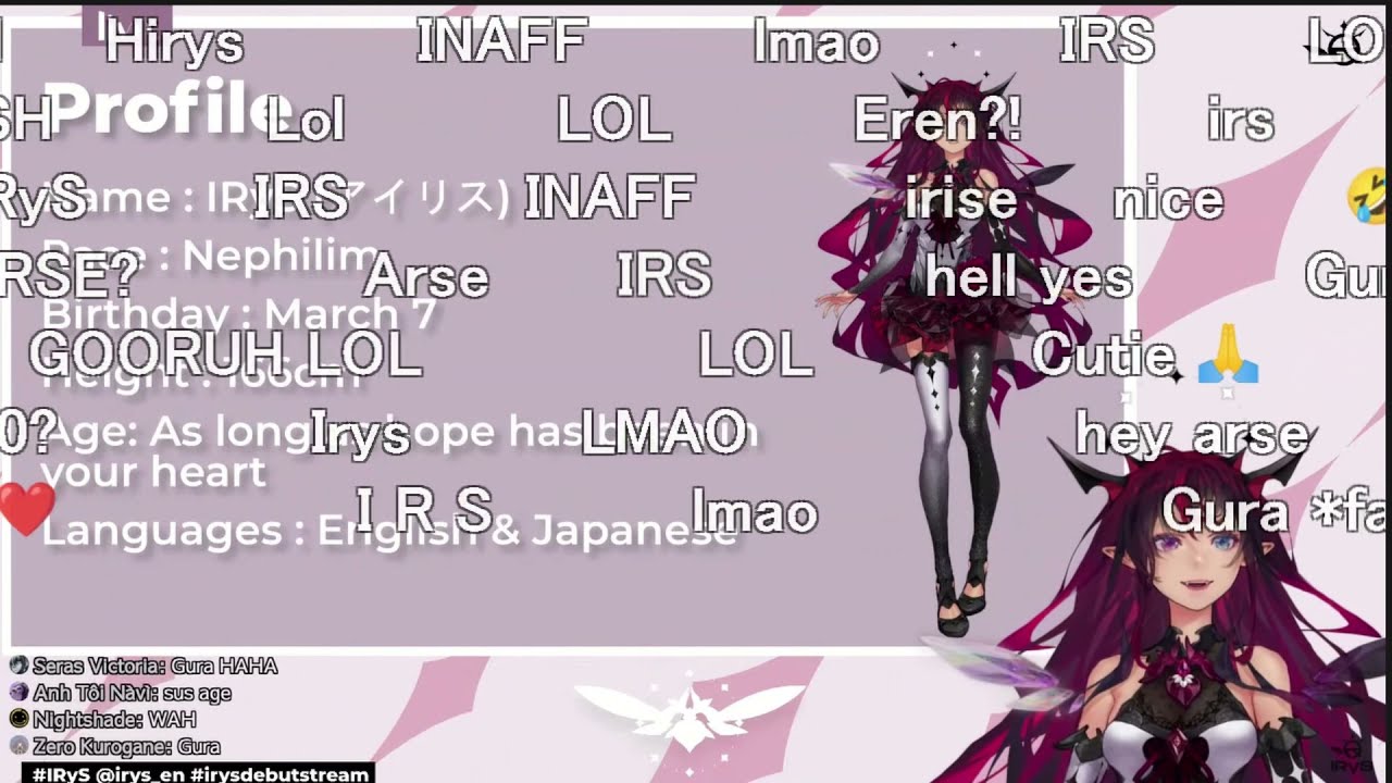 【IRyS】Hololive English VSinger 
