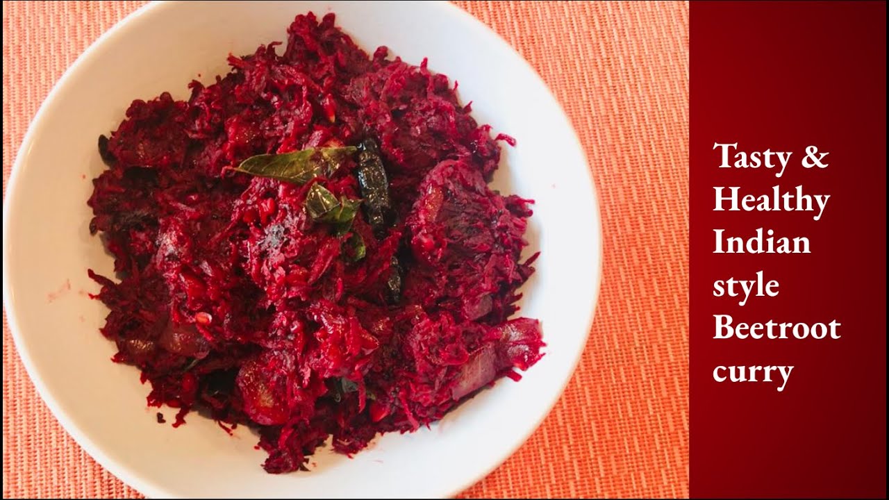 Beetroot curry| simple , easy and healthy South Indian style curry served with plain rice