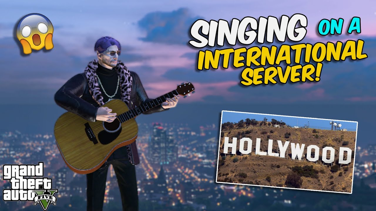 SINGING ON A INTERNATIONAL sa GTA V!! (Social Experiment) || Zarckaroo Gaming