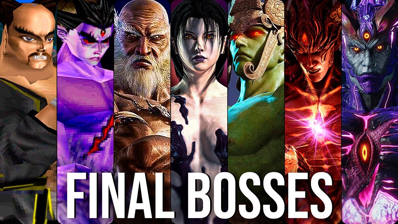 Evolution of Final Boss Fight in Tekken Games (1994 - 2024 | PS1 - PS5)