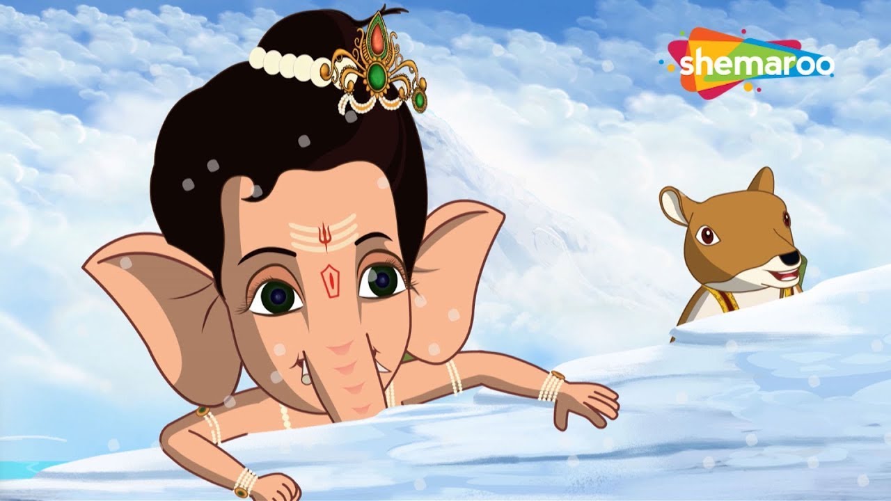 കുഞ്ഞൻ ഗണേശനും എലിക്കും ഹിമാലയത്തിൽ എത്താൻ കഴിയുമോ? | Bal Ganesh And Super Hero - 25